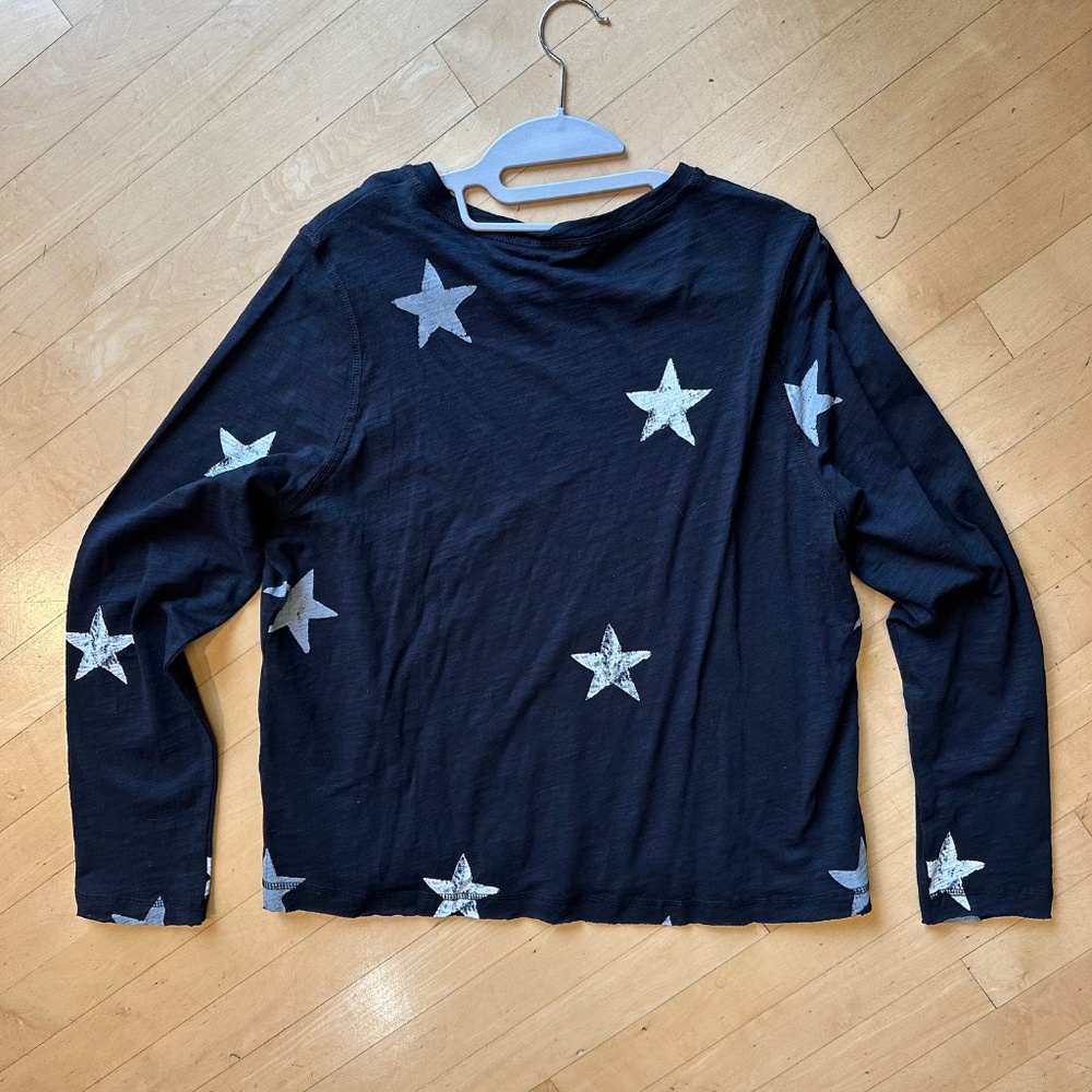 Lisa Todd Stargaze star print tee, L, CB2479 - Picture 4 of 4